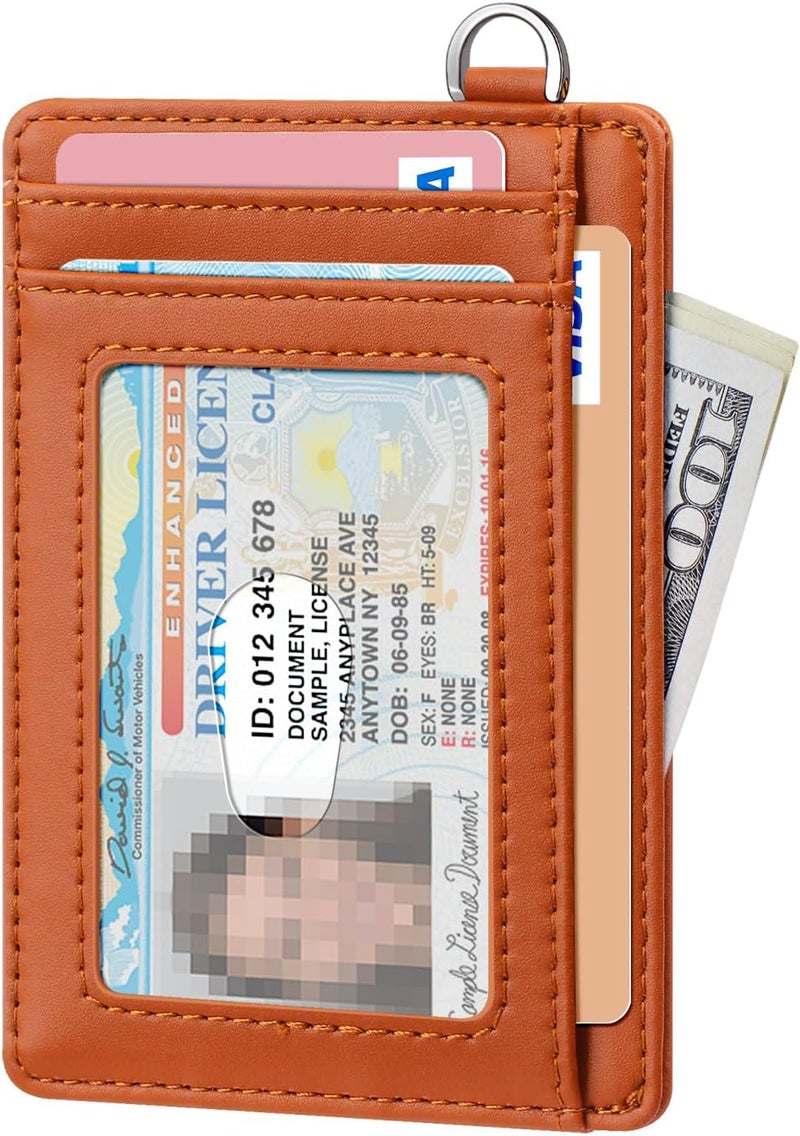 FurArt محفظة نحيفة وعصرية، محافظ جيب أمامي، حجب RFID، حامل بطاقات ائتمان للرجال - Image 2